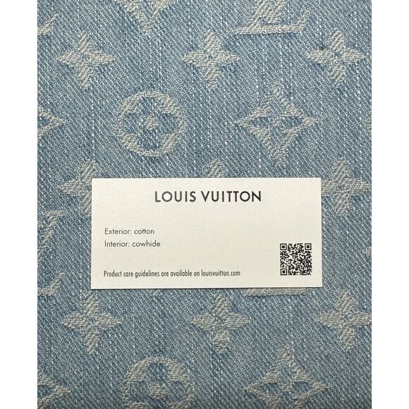 Louis Vuitton M11401 Coussin BB Sky Blue Monogram Denim 2Way Bag NEW IN BOX - Picture 9 of 10